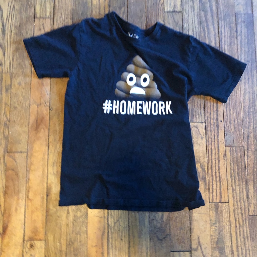Homework shirt